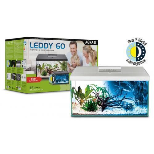 Акваріумний комплект Aquael Leddy Day&Night, білий 60 (54 л) | Зображення 1
