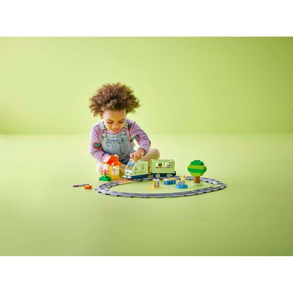 Конструктор LEGO DUPLO Town Інтерактивний пригодницький потяг (10427) | Зображення 7