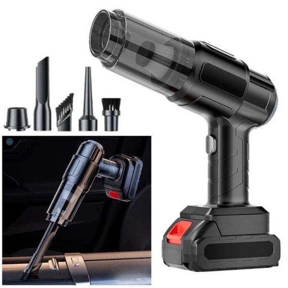 Аккумуляторный пылесос для салона автомобиля Maxtop MP-251 WG-33 | Зображення 1
