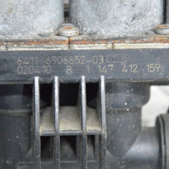 Кран печки BMW E60 E61 E63 E64 X5 Клапан отопителя БМВ е60 е61 е63 е64 х5 64116906652 6906652 | Зображення 2