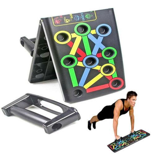 Ручки для отжиманий Foldable, Тренажер доска упражнения, Опоры для отжима пластиковые QD-79 | Зображення 9