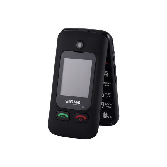 Мобільний телефон Sigma Comfort 50 Shell Duo Type-C Black (4827798212523) | Зображення 2