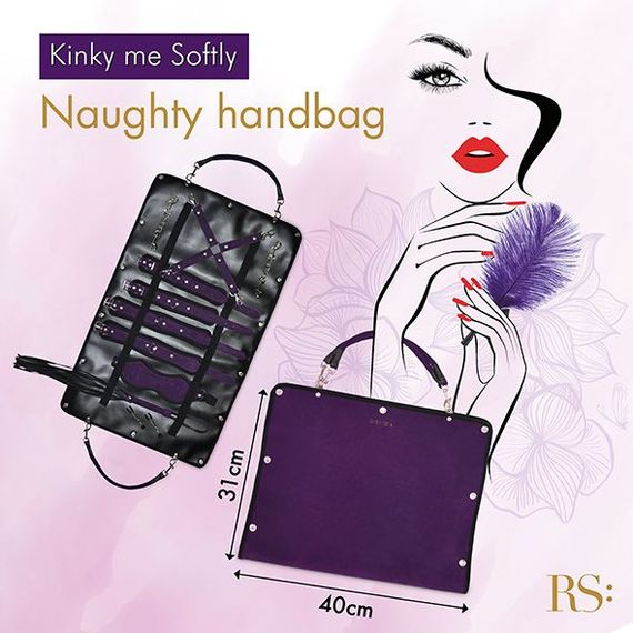 Подарунковий набір для BDSM RIANNE S — Kinky Me Softly Purple: 8 предметів для задоволення | Зображення 2