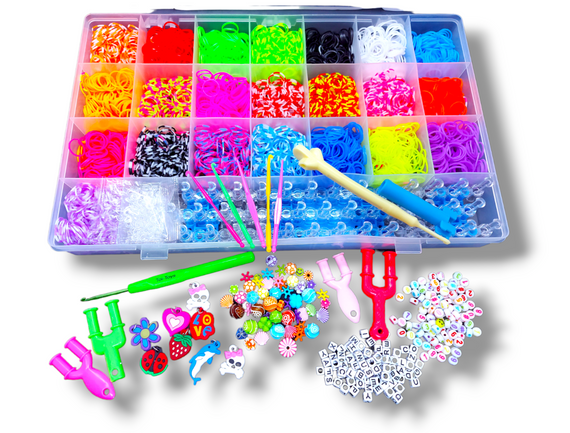 Набір гумок для плетіння браслетів Rainbow Loom, 5000 шт | Зображення 6