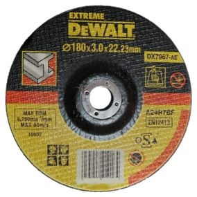 Круг відрізний DeWALT EXTREME 180х3.0х22.23 мм (DX7967)