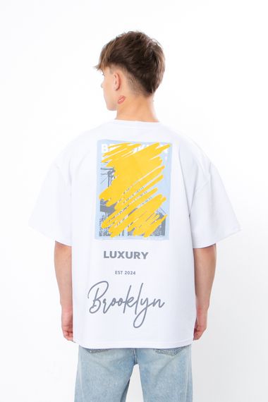 Футболка чоловіча (оверсайз) Носи своє M/183 Білий (p-14528-164191) | Зображення 1