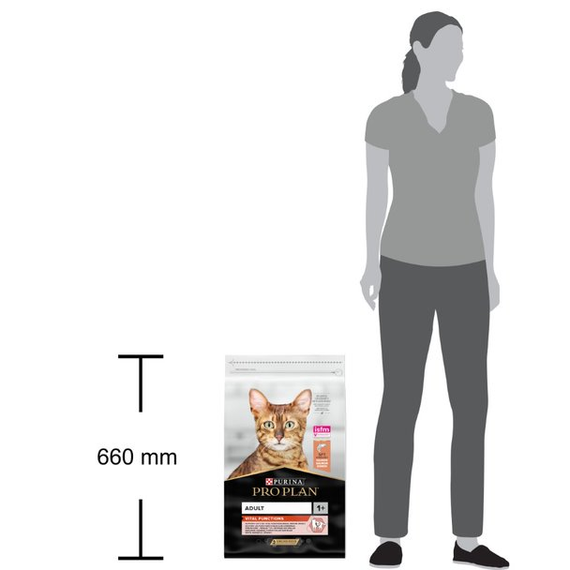 Сухой корм Purina Pro Plan Adult 1+ Vital Functions для кошек с лососем 10 кг | Зображення 4