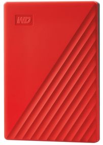 Жесткий диск WD 2.5" USB 3.2 Gen 1 4TB My Passport Red (WDBPKJ0040BRD-WESN)