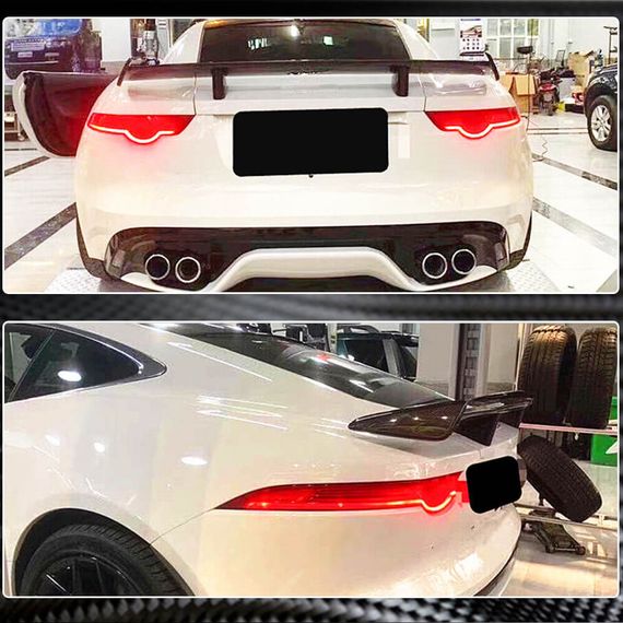 Спойлер (2013-2019, Карбон) для Jaguar F-Type рр | Зображення 3