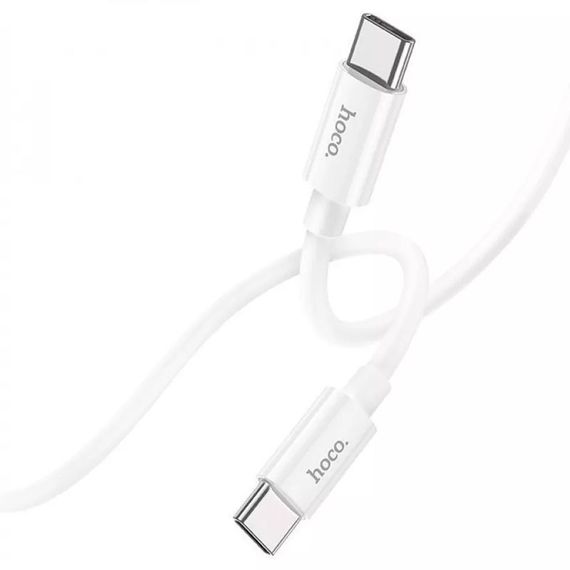 Дата кабель Hoco X87 Magic Type-C to Type-C PD 60W (1m) White | Зображення 2