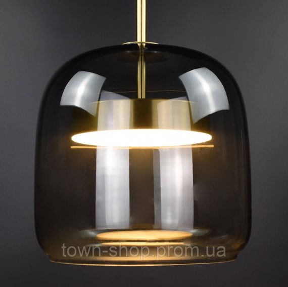 Люстра потолочная LED BS11/1 Латунь 45-150х22х22 см. | Зображення 6