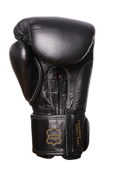Боксерські рукавиці PowerPlay 3014 Indiana Чорні (натуральна шкіра) 12 унцій | Зображення 2