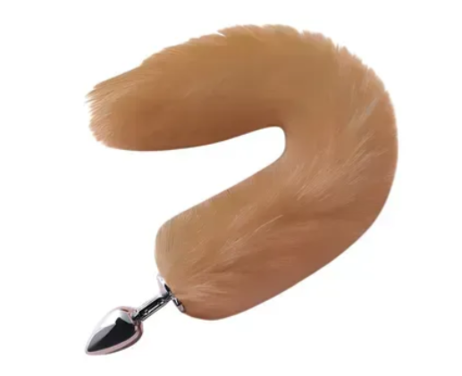 Анальна пробка з хвостом SKN-L04 ( розмір XS) sexstyle