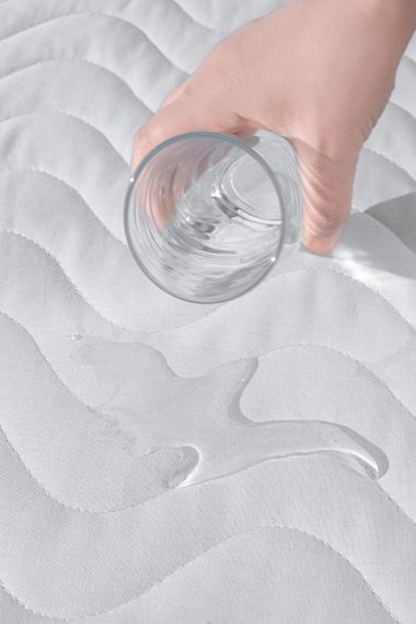 Наматрасник стеганый водонепроницаемый Kayra 140х200 см., Белый | Зображення 3