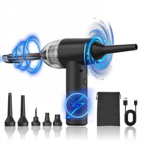 Пылесос-воздуходувка Air duster & Vacuum cleaner 2 in 1 VC43 | Зображення 1