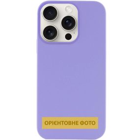 Чохол Silicone Case (AA) NO LOGO with MagSafe для Apple iPhone 17 Pro (6.3") Бузковий / Dasheen
