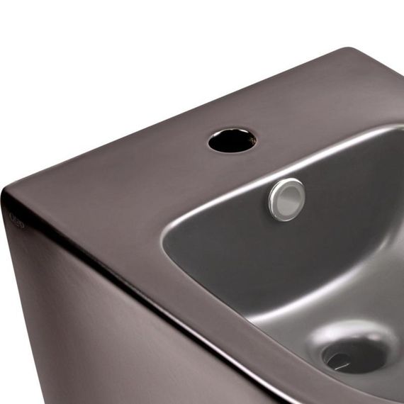 Комплект Qtap Scorpio Matt Black 2 в 1: Унітаз підвісний Ultra Quiet QT14332380AMB + біде підвісне QT1455053FMB | Зображення 6