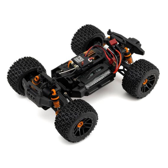 Машинка на радіокеруванні Maverick Atom AT1 1/18 RTR 4WD Electric Monster Truck (Orange) | Зображення 1