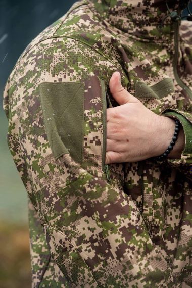 Військова куртка на флісі Soft Shell Military хижак | Зображення 8