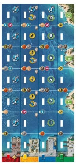 Настольная игра 7 Wonders: Armada (7 Чудес: Армада) дополнение | Зображення 2