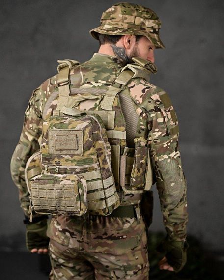 Качественная плитоноска мультикам Single sword STATIX мультикам  НП4872 | Зображення 2