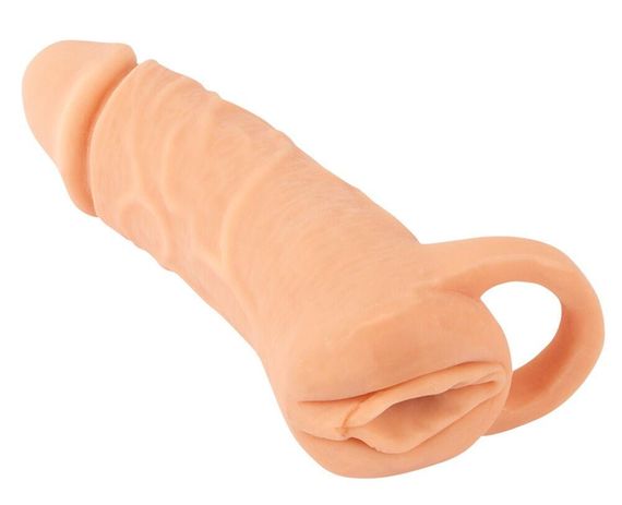 Мастурбатор і насадка з кільцем 2 в1 Sex Aura | Зображення 2