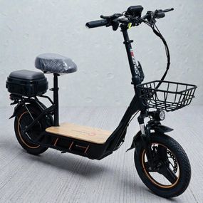 Електросамокат CRUZZER C1-PRO 1000W 48V 15Ah до 50 км/год електроскутер з сидінням та кошиком