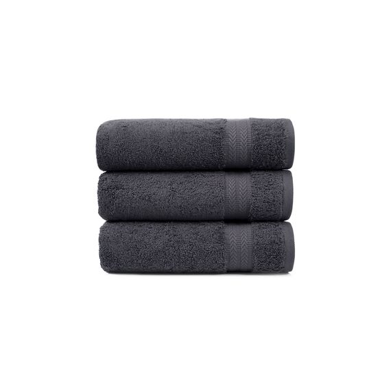 Рушник Karaca Home 10101 Туреччина 50*90 см  Махра Антрацит