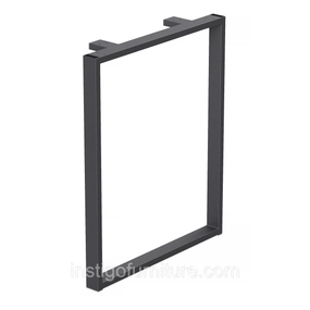 Опора для столу з металу 600×110mm, H=730mm (профільна труба: 50x20mm)