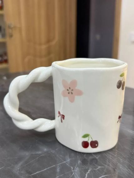 Кружка Olens Вишни-бантики 8030-424 400 мл | Зображення 2