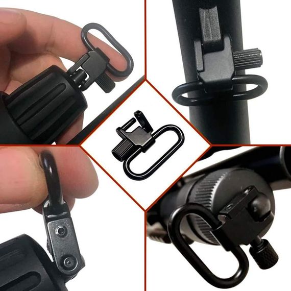 Антабка Buvele 1 Антабка для зброї Антабка для гвинтівки Антабка для АК антабка ак-74 антабка на приклад ак-74 | Зображення 2