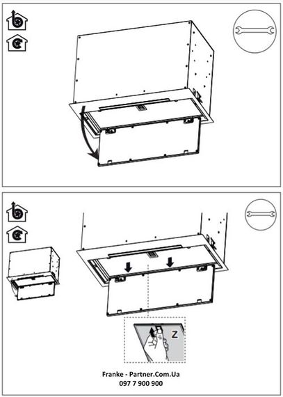 Витяжка Franke вбудовувана Box Flush EVO нерж (305.0665.361) | Зображення 9