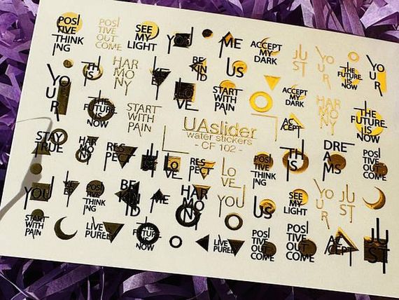 Фольгированый слайдер UAslider CF 102 на водяной основе (7x10см) | Зображення 5