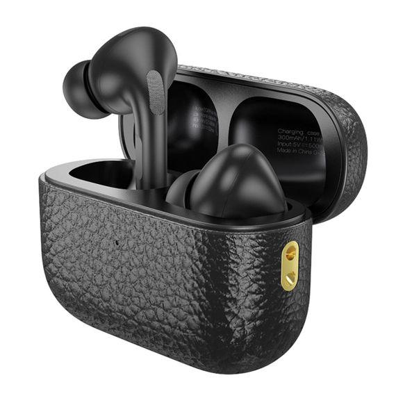 Бездротові навушники HOCO EQ9 Plus Duke true wireless ANC Noise Reduction BT headset Black | Зображення 1