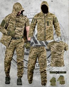 Літній тактичний костюм START 5в1 піксель ДЛ6447