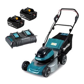 Газонокосарка акумуляторна Makita DLM466 BEO1 (46 см, 20-75 мм, 60 л, BL, LXT)