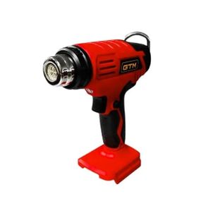 Фен технический аккумуляторный GTM HGC18/550 (550 °C, 200 л/хв, GTM 18 В, без аккумуляторов и зарядного устройства)