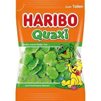 Цукерки желейні жаби Haribo Quaxi 100 г жувальні цукерки Харибо