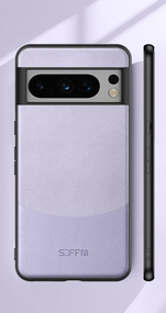 Google Pixel 7 чохол Leather фіолетовий