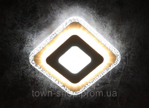 Светильник потолочный LED 2234/250Q Белый 4х25х25 см.