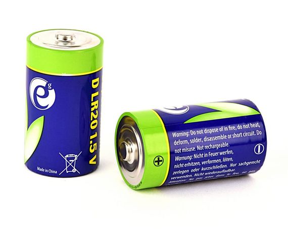 Батарейки лужнi Energenie EG-BA-LR20-01 | Зображення 1