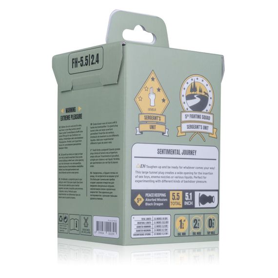 Анальная пробка BUTTR - Foxhole Hollow Butt Plug sexstyle | Зображення 6