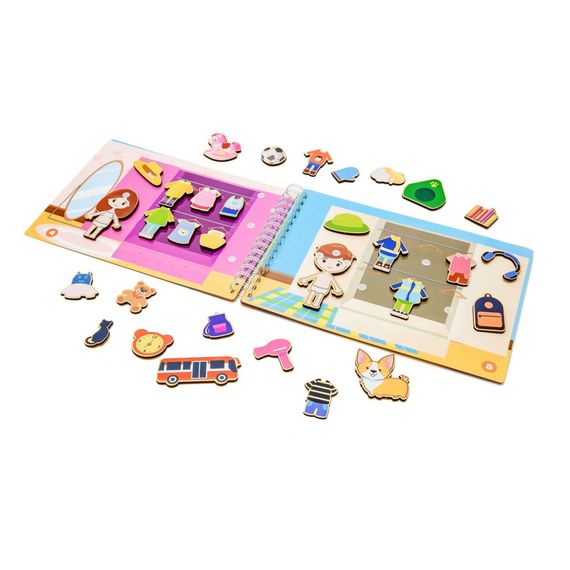 Развивающая игрушка "Мока Бока Домик" Puz-88892, 103 детали | Зображення 2