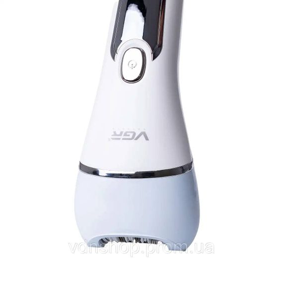 Беспроводной эпилятор для лица и тела для женщин 6 в 1 домашний триммер для волос USB VGR HP-V-733-BL | Зображення 4