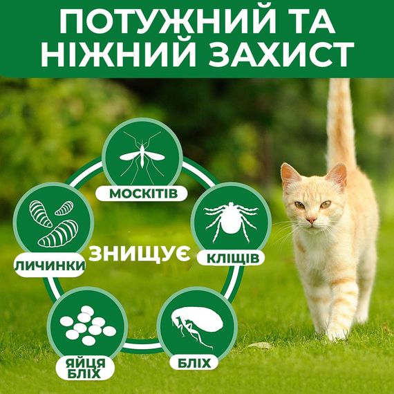 Спрей від бліх і кліщів для котів і дому Vet's Best Flea & Tick Home Spray for Cats Cottonspice, 946 мл | Зображення 2