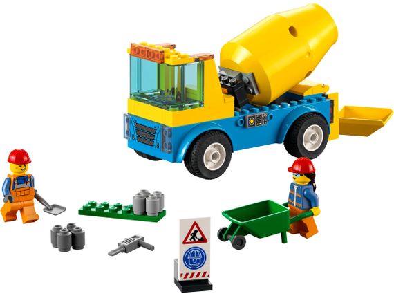 Конструктор LEGO City Вантажівка-бетонозмішувач (60325)