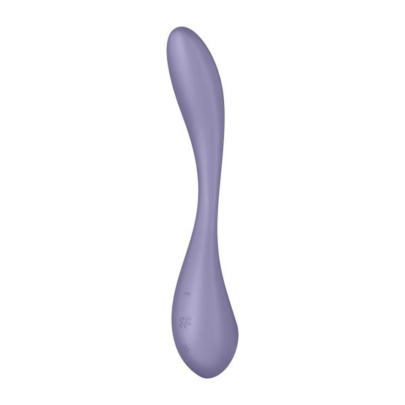 Універсальний вібратор Satisfyer G-Spot Flex 5+ Lilac — гнучкий вібратор для точки G і клітора | Зображення 2