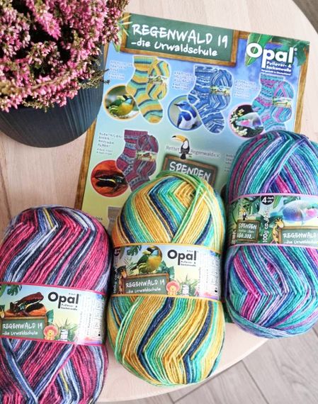 Шкарпеткова пряжа Opal Rainforest 19, 11330 | Зображення 2