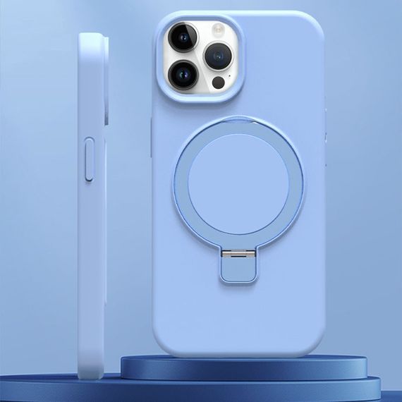 Чохол Silicone Case Full Protective NO LOGO with Ring для Apple iPhone 12 Pro / 12 (6.1") | Зображення 4