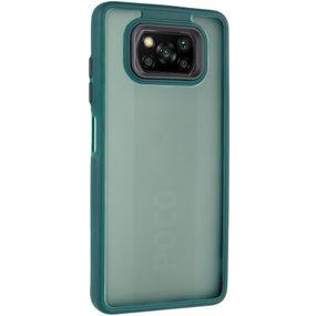 Чехол TPU+PC Lyon Frosted для Xiaomi Poco X3 NFC / Poco X3 Pro Green